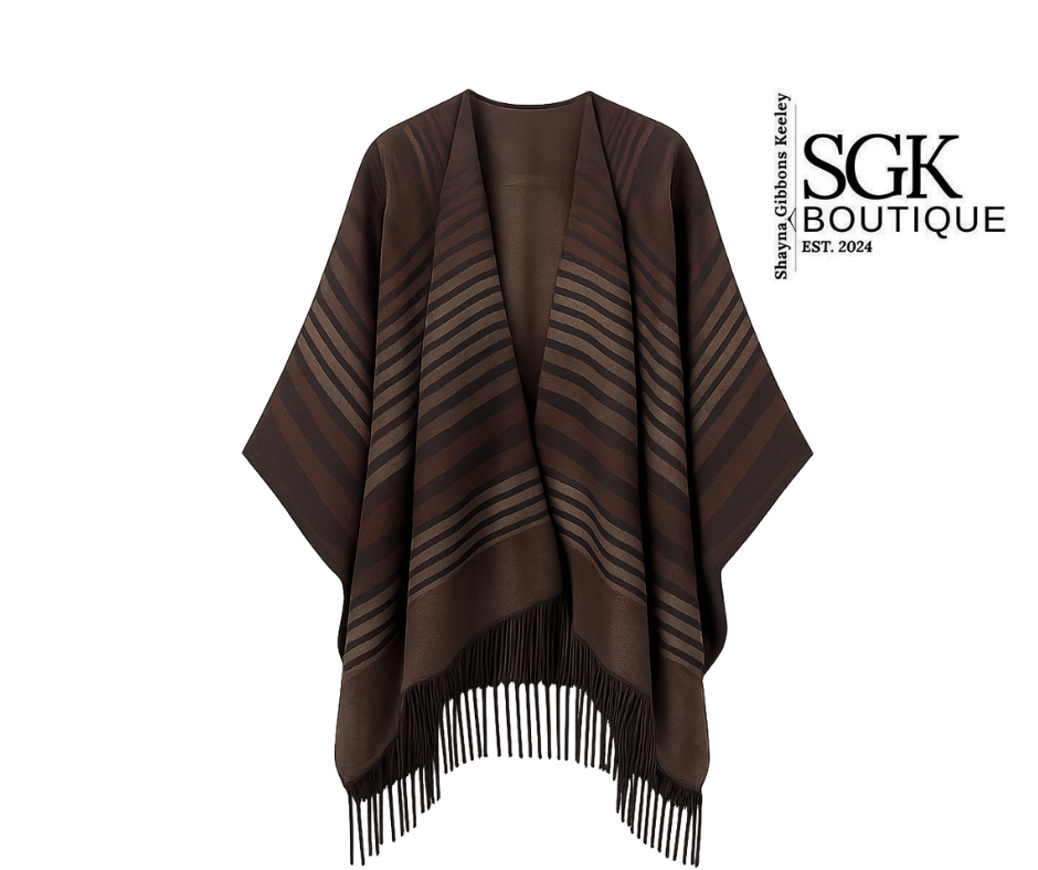 Novara Striped Wrap