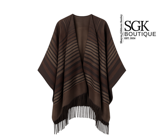 Novara Striped Wrap