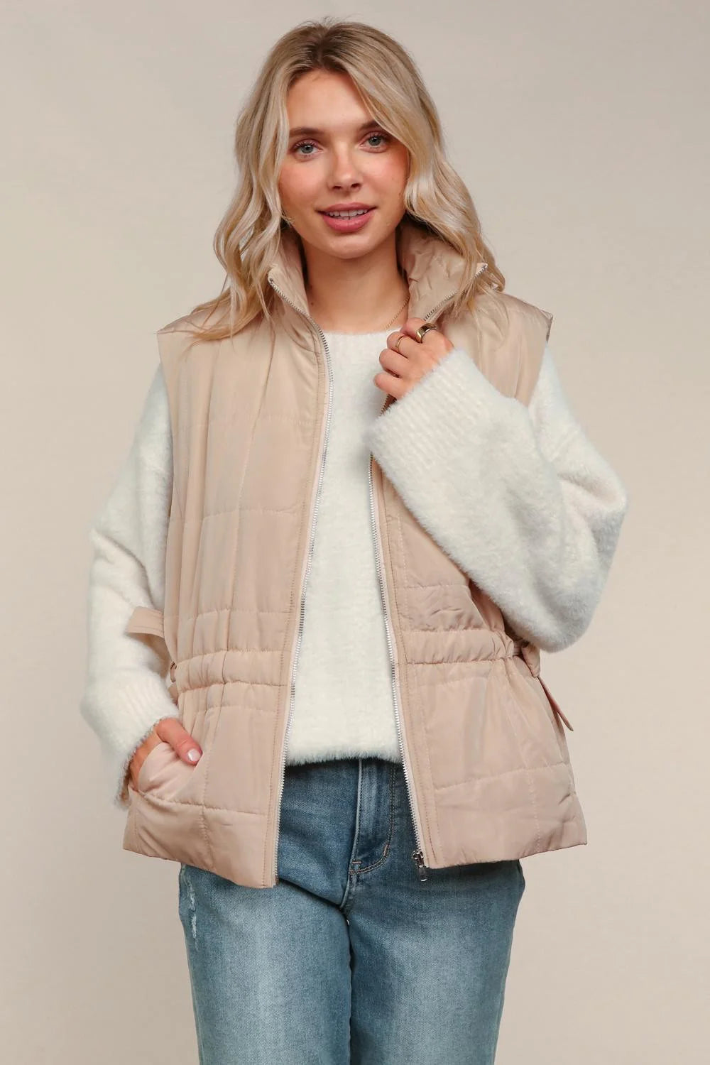 Quilted Puffer Vest