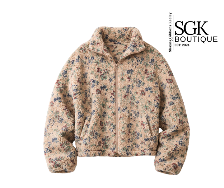 Zip-Up Teddy Jacket
