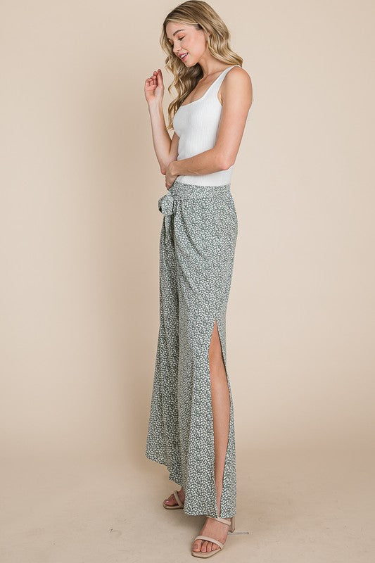 FLORAL PANTS