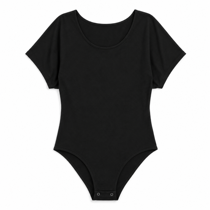 Black | Twist Back Bodysuit