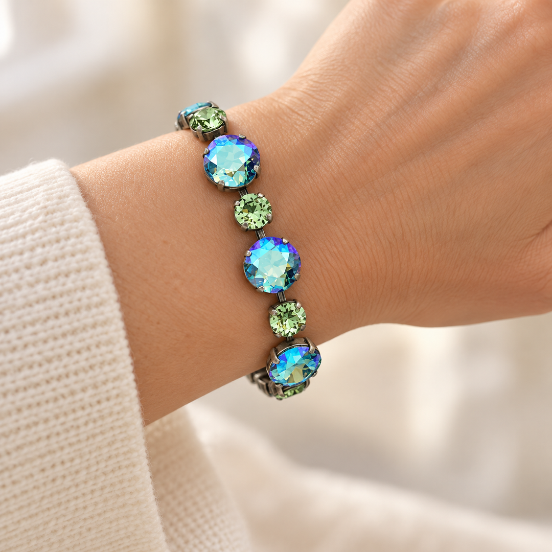 Crystal Turquoise | Square Bracelet