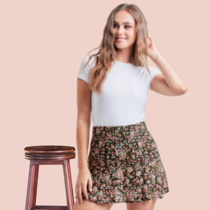 Flirty Flower Skort