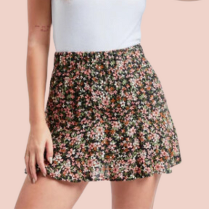 Flirty Flower Skort