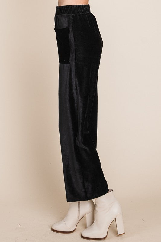 Final Sale | Velvet Wide Pant