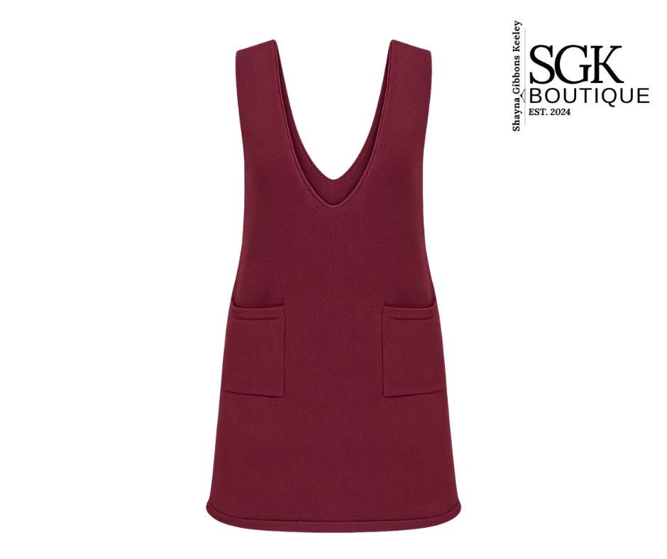 Pocketed Sweater Dress