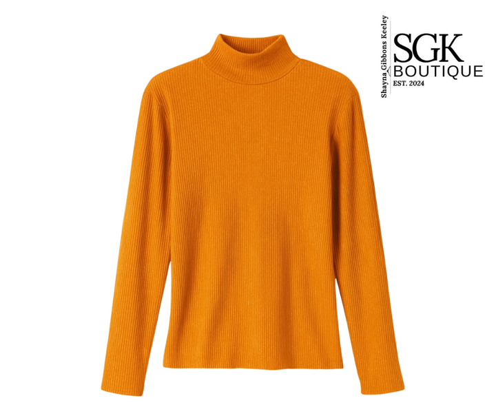 Final Sale | Hazel Mock Neck Sweater