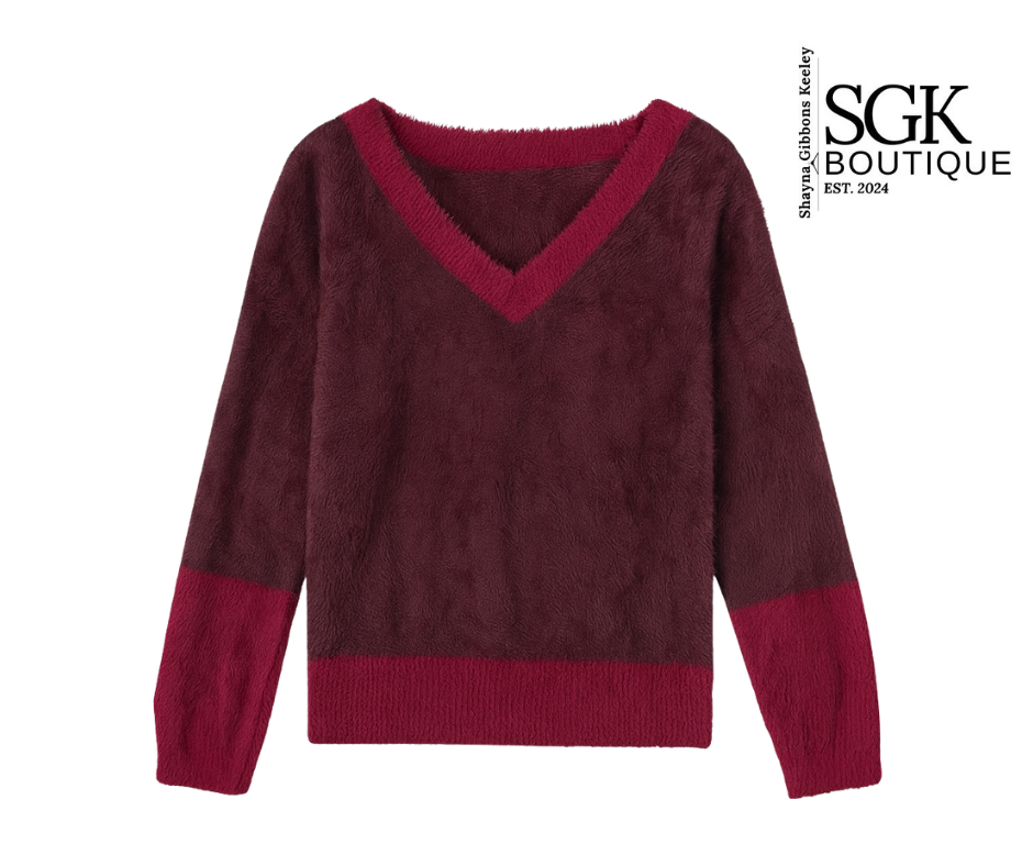 Crisscross Back Sweater