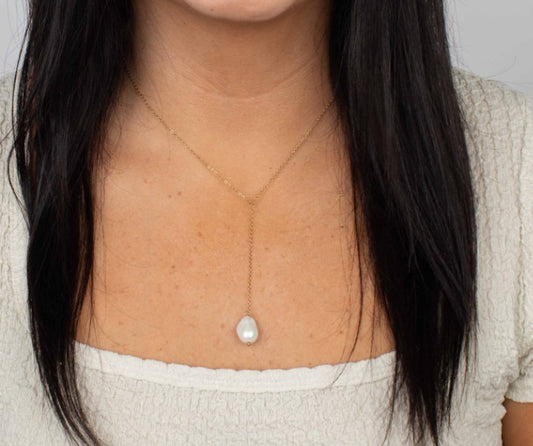 PEARL Y-NECKLACE