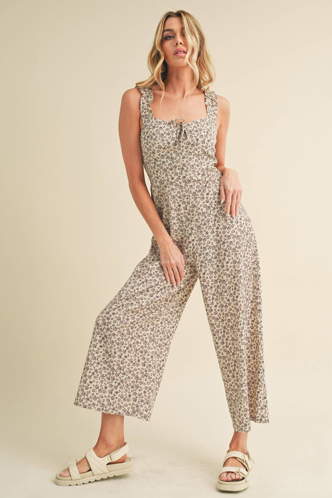 FINAL SALE: Sweetheart Jumpsuit