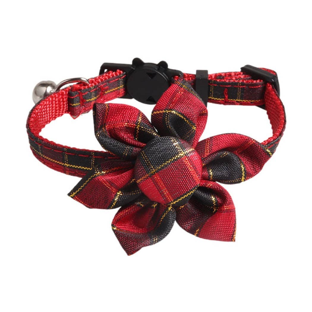 Final Sale: Christmoo – Plaid Christmas Pet Collars