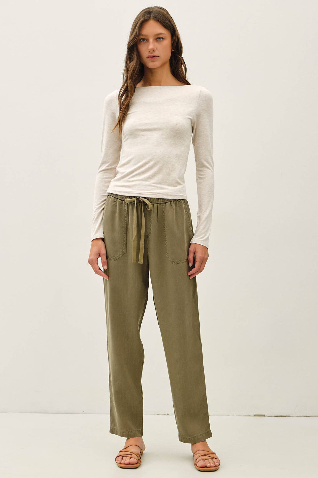 Tencel | Elastic Pants