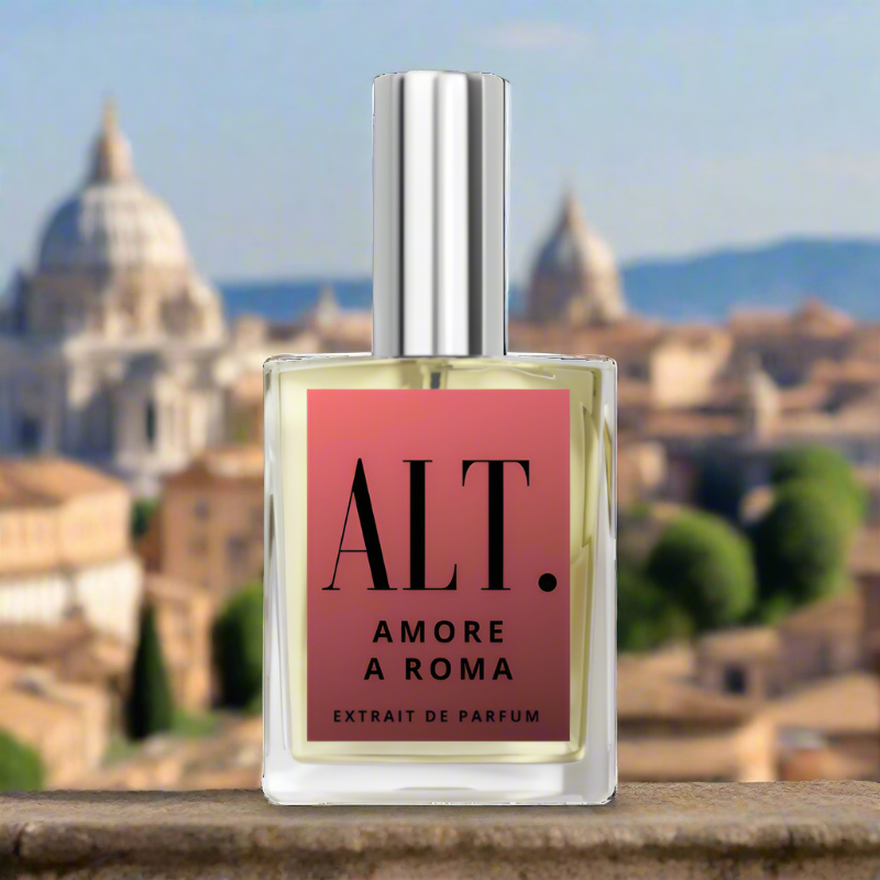 Perfume bottle labeled &