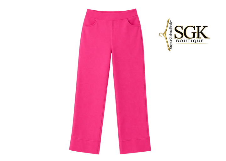 Georgie Crop | Hot Pink Pant