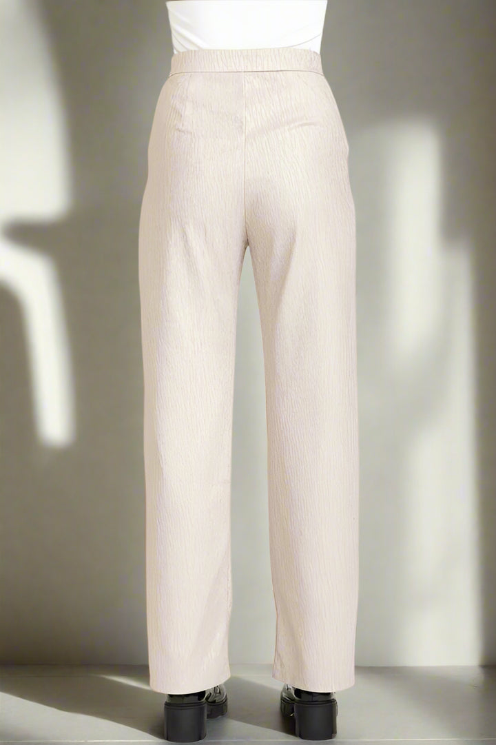 Beige pants on a white background