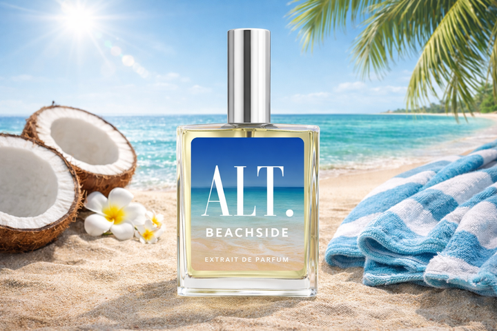 Perfume bottle labeled &