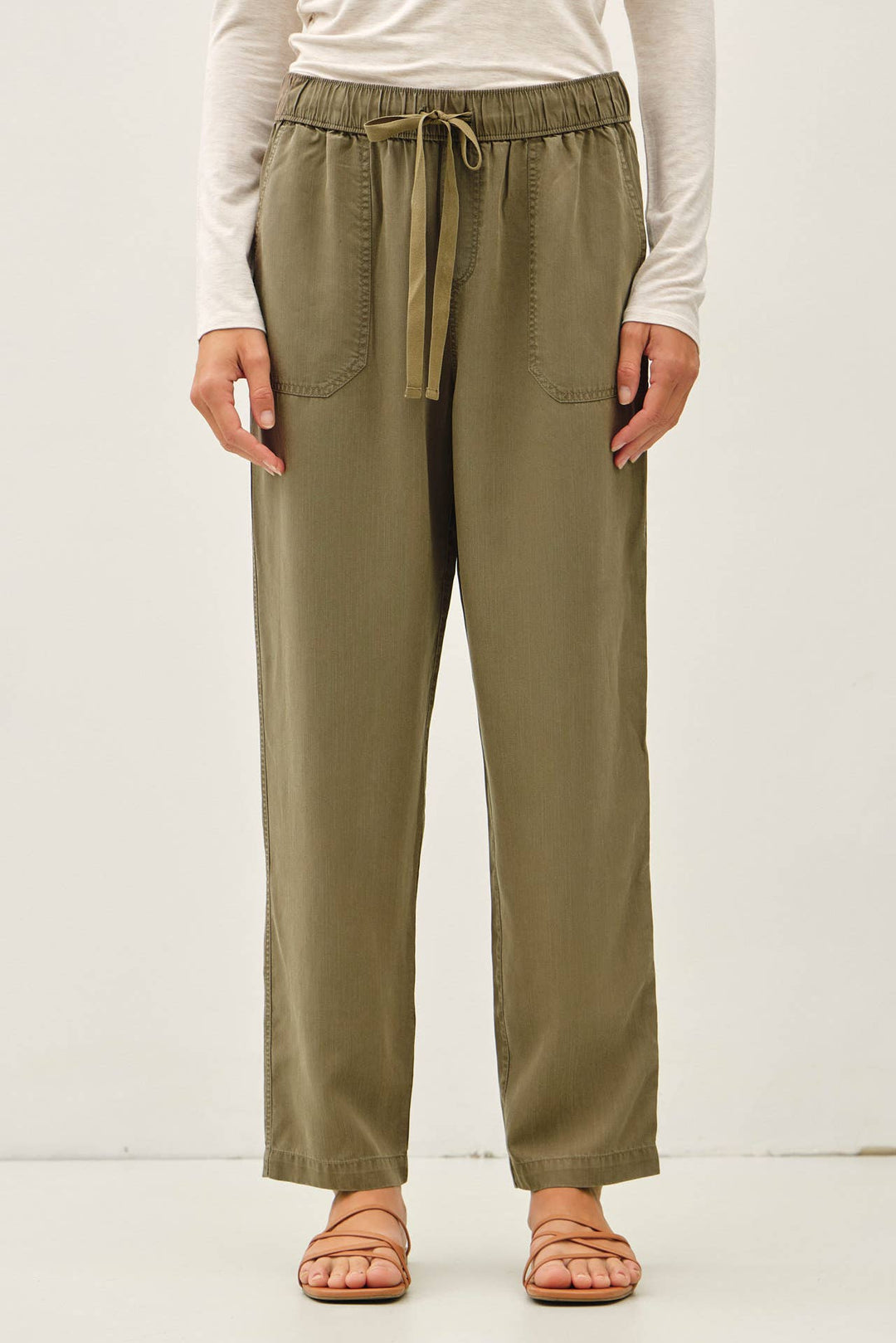 Tencel | Elastic Pants