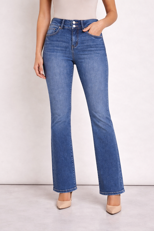 mia two button bootcut.