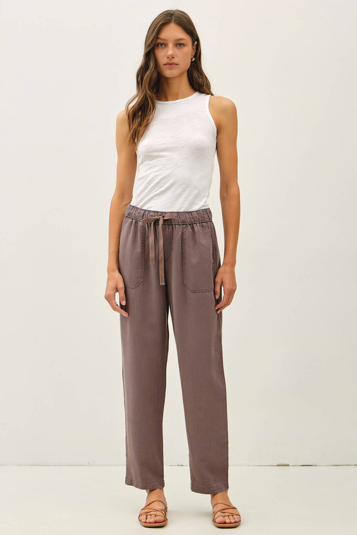 Tencel | Elastic Pants