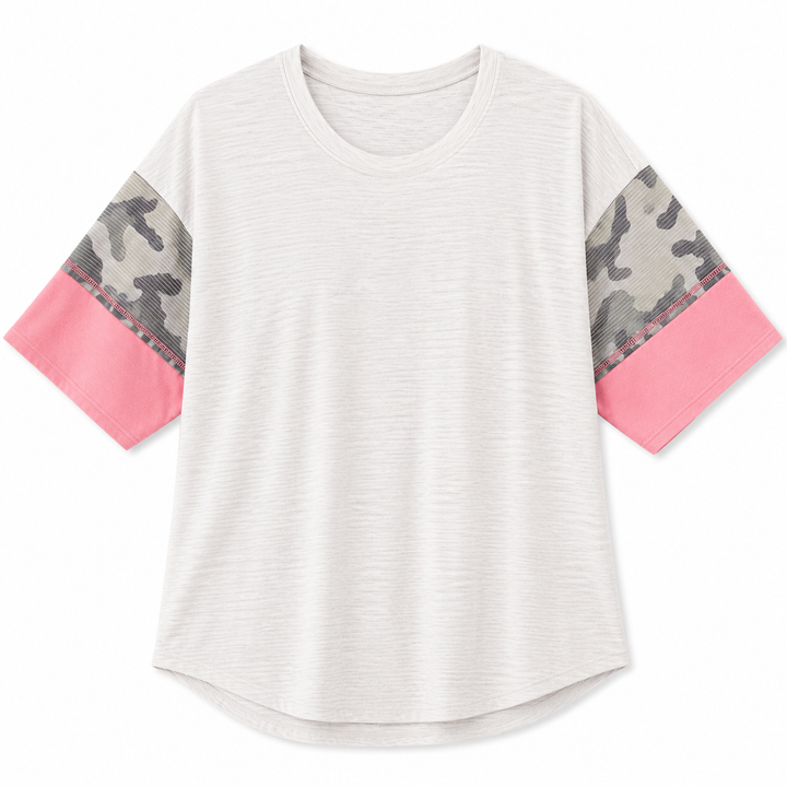 Camo | Striped Tee