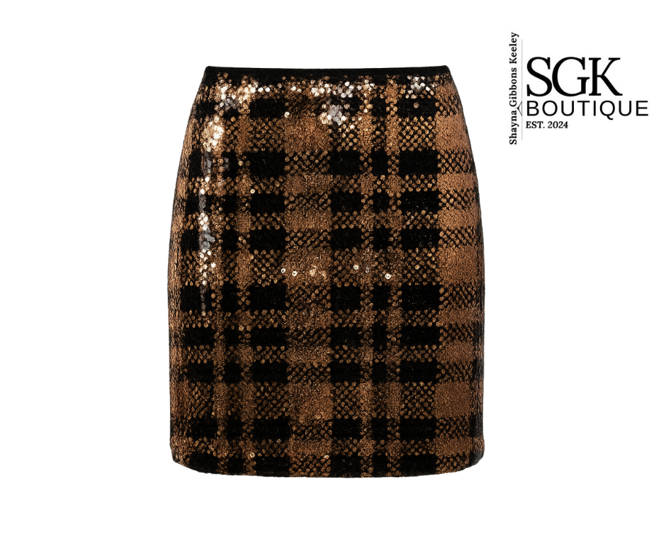 Checkered Mini Skirt