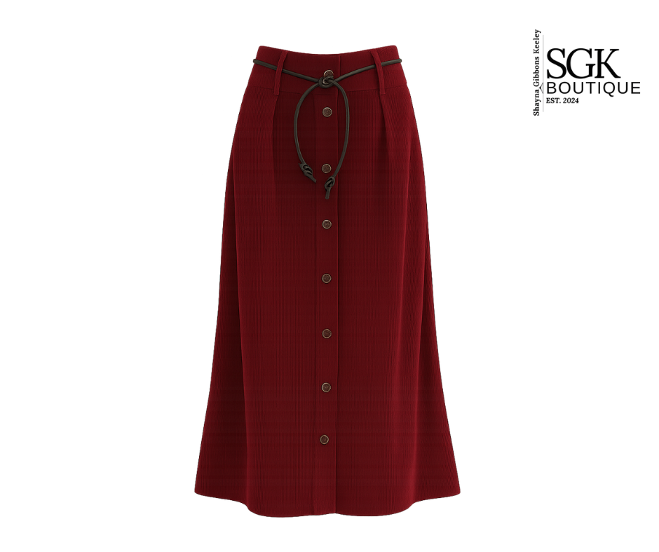 FINAL SALE|Corduroy Skirt