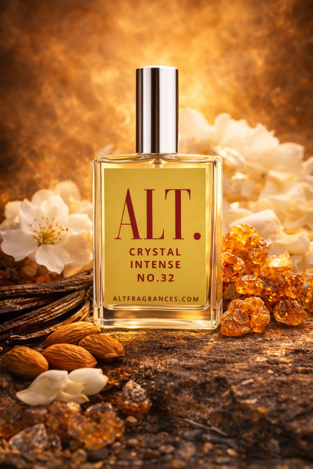 Perfume bottle labeled &