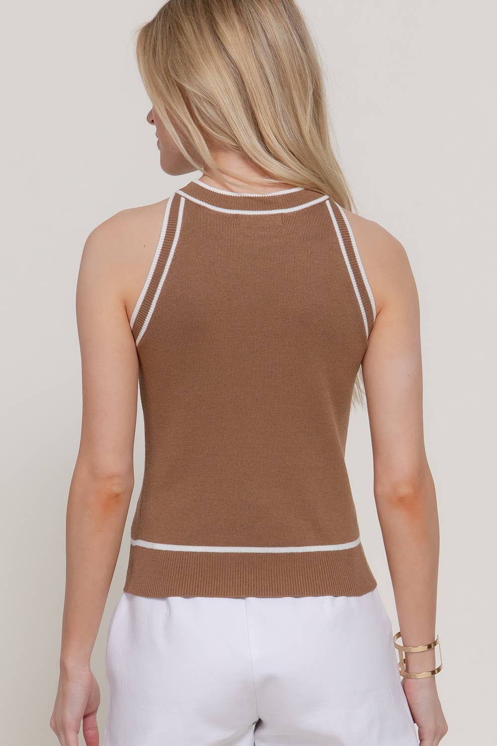 Contrast Stripe | Halter