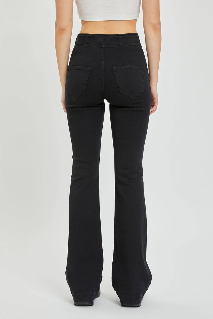 Final Sale | Overlapped Pull-on Flare