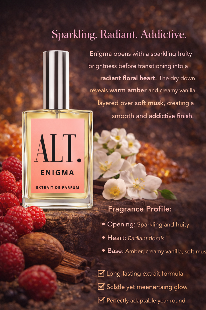 Perfume bottle labeled &