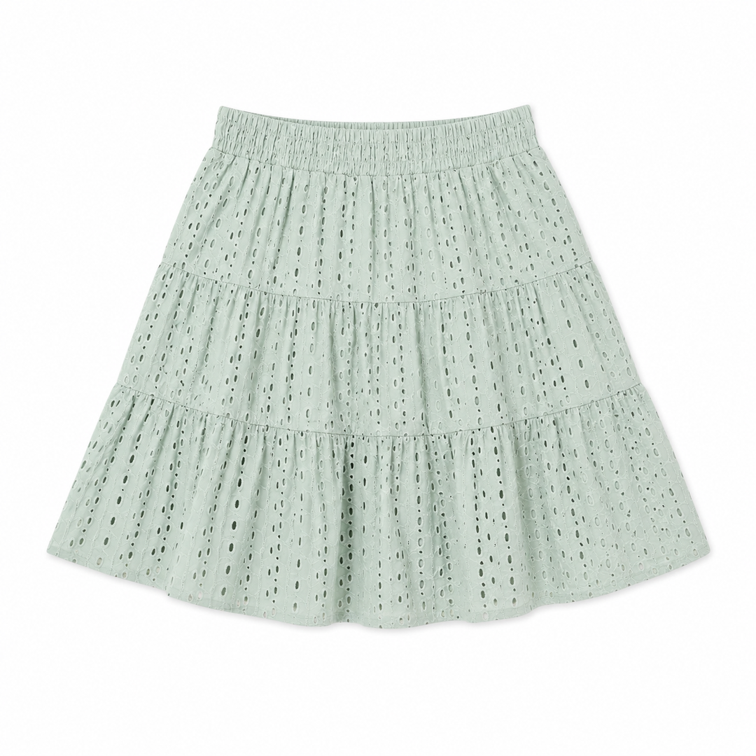 Eyelet | Drop Skirt