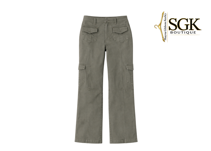 Final Sale | Twill Cargos | Petite