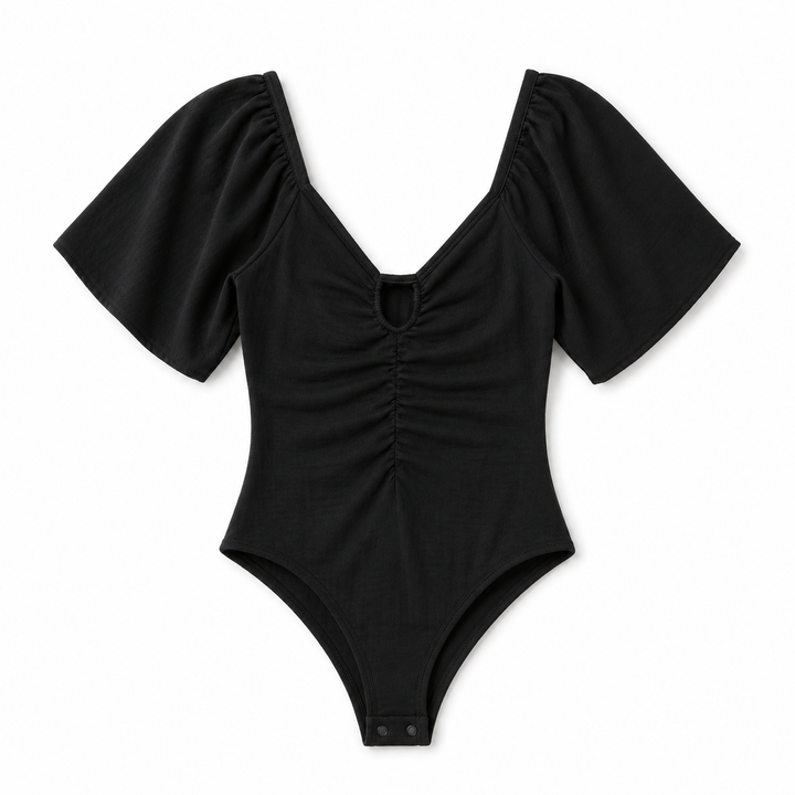Ruched | Off-the-Shoulder Bodysuit