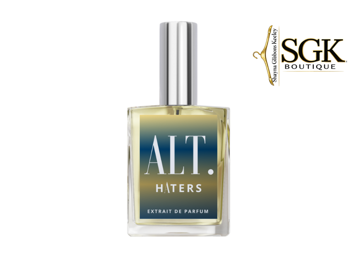 Perfume bottle labeled &