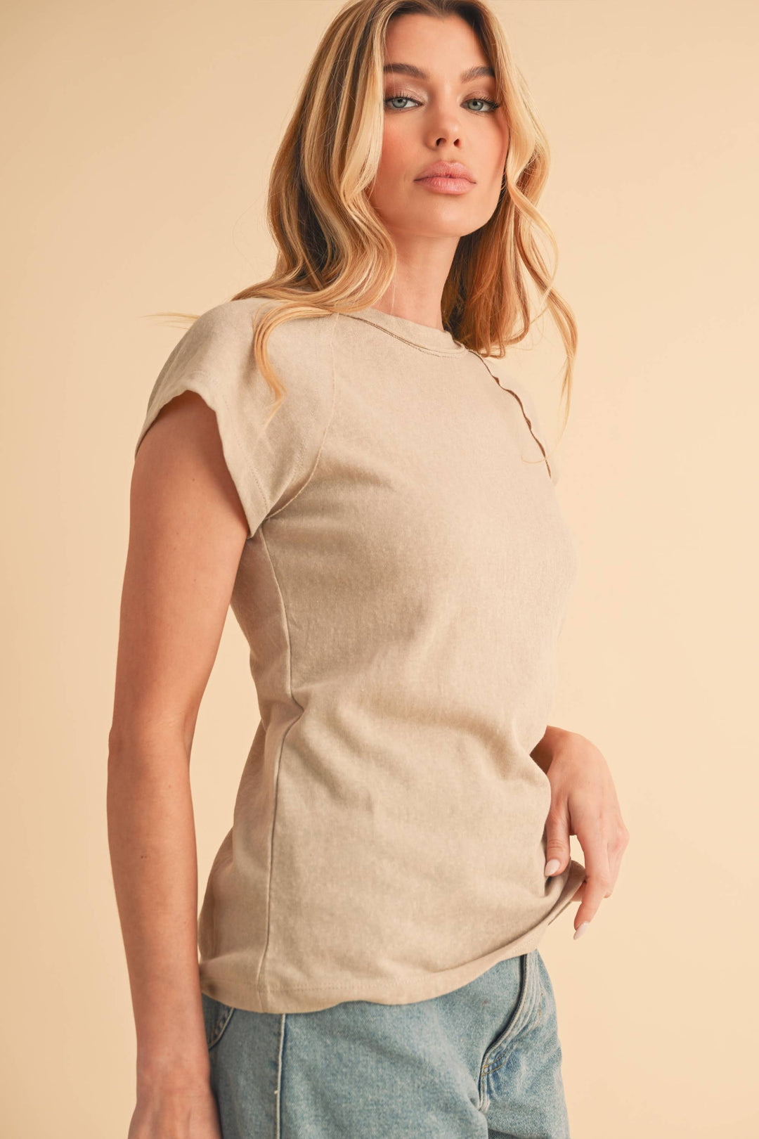 Ivy Tee | Relaxed Oat Shirt