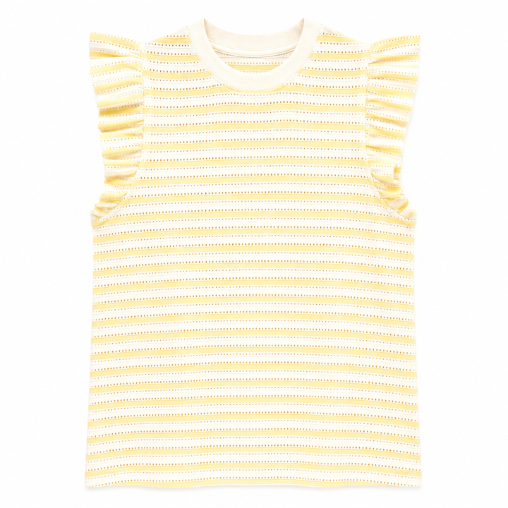 Ruffled Short | Sleeve Top