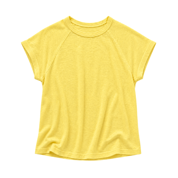 Ivy Tee | Relaxed Yellow Tee