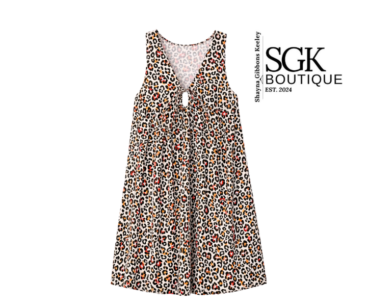 FINAL SALE|LEOPARD ROMPER
