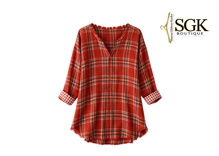 Final Sale|Plaid Top