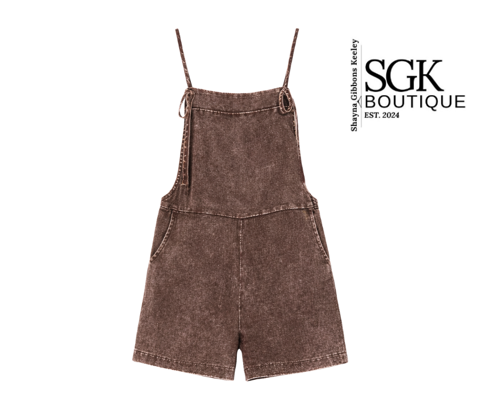 FINAL SALE: KNOT ROMPER