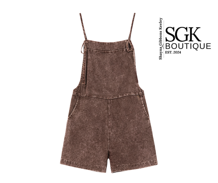 FINAL SALE: KNOT ROMPER