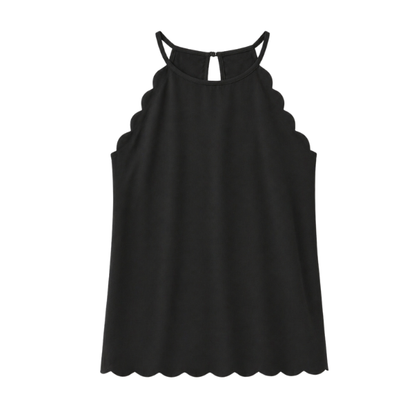 Scalloped Woven | Top