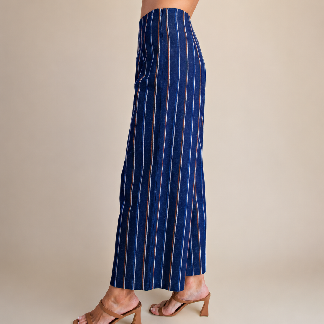Striped | Wide Leg