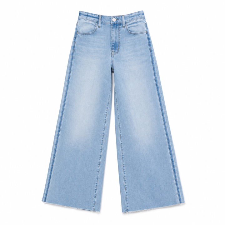 Side Stripe | Wide Leg Denim