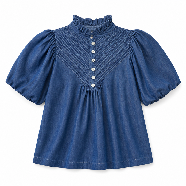 Smocked | Ruffle Blouse