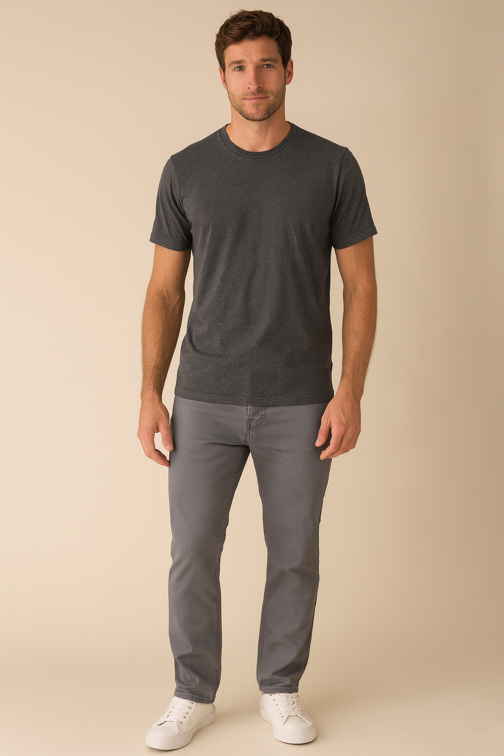 Straight Charcoal Jeans