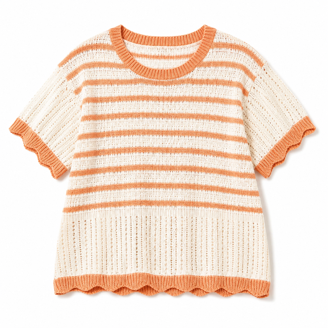 Scallop Trim | Sweater