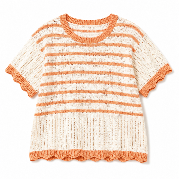 Scallop Trim | Sweater
