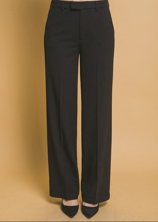 Final Sale | Solid Formal Long Pants